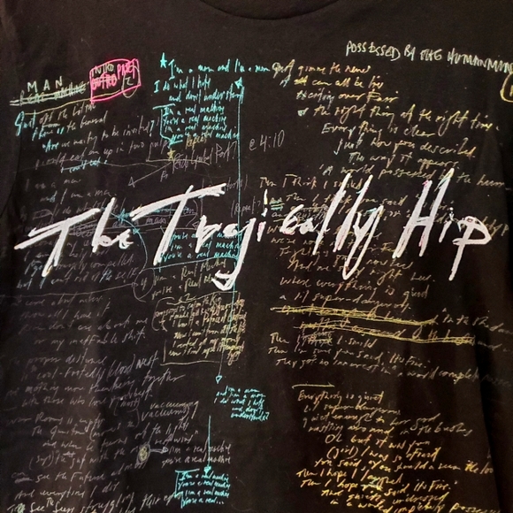 The Tragically Hip - Man Machine Poem tee - Picture 2 of 3